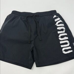 Nununu Kid’s Black Athletic Swim Shorts / Trunks  size 10-11